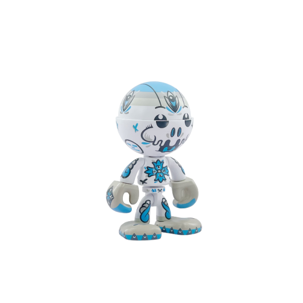 Trexii x Add Fuel Figure – Blue/Grey Edition - Image 3