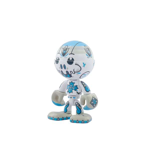 Trexii x Add Fuel Figure – Blue/Grey Edition - Image 4