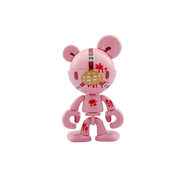 Trexii x Gloomy Pink Muzzle Harness Figure – National Kidney Foundation (Singapore) Blind Box Series - Image 2