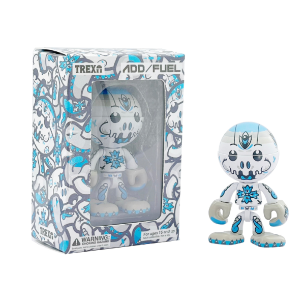 Trexii x Add Fuel Figure – Blue/Grey Edition - Image 5